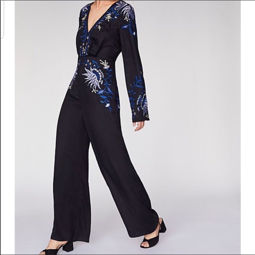Free People Gypsy Rose Jumpsuit - Picture 2 of 9